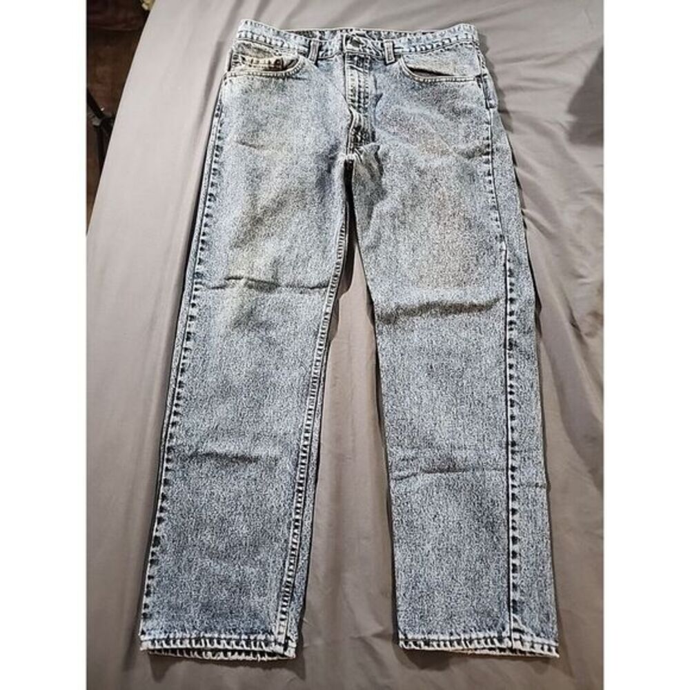 Vintage Levis 505 Light‎ Wash 38W 30L Baggy Mens Jeans